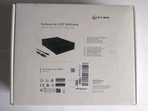 Icy box 525 inkl - box,
