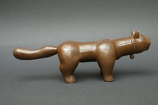 Signiert Bronze Katze EL GATO