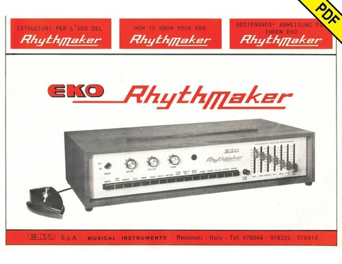 Eko rhythmmaker handbuch - -,