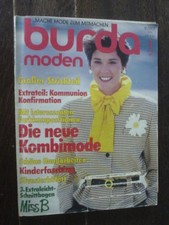 BURDA MODE 85/01 Kommunion Konfirmation Kinderfasching Modezeitschrift 80er TOPP