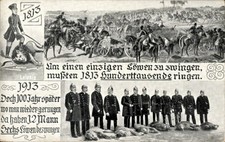 Ak Leipzig in Sachsen, Erlegte ausgebrochene Löwen, Polizisten - 11338305