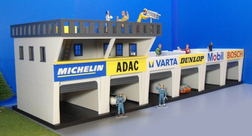 Boxengasse für carrera - boxengasse,