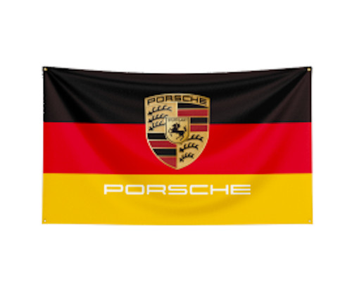 Porsche banner fahne - fahne,