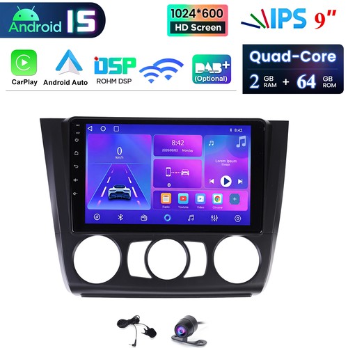 Android autoradio gps sat - 9"android, 15