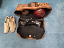 Bowling Kugel Brunswick CROWN 2000 u.Bowling Koffer u. Bowling Schuhe 42/43 gebr