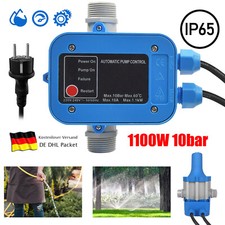 Pumpensteuerung Druckschalter Gartenpumpe Hauswasserwerk Presscontrol mit Kabel