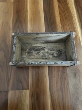 Exklusive Holz Ziegelform 30,5x15X10cm Deko Holz-Box Holz-Kiste Kasten Antik