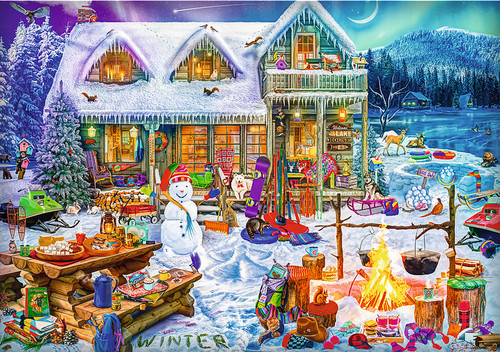 Puzzle weihnachten - (1000,