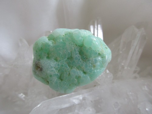 Hellgrüner chrysopras - hellgrüner, chrysopras-