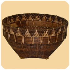 Schale „Burma“ aus Rattan