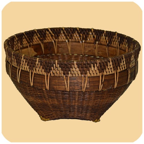 Schale burma aus rattan - schale, „burma“