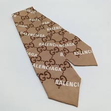GUCCI  x  BALENCIAGA  |  Krawatte aus Seide  |   Limitiert 