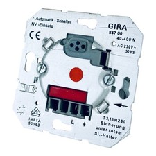 Gira 847 00 NV-Einsatz / Automatik-Schalter / 40-400W / 84700