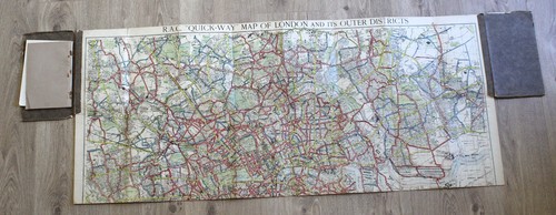 Rac quickway motoring map - motoring,