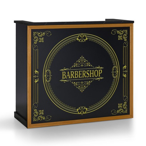 Barberpub empfangstheke mit - empfangstheke, 2