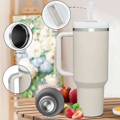 Edelstahl kaffee thermobecher - kaffee,