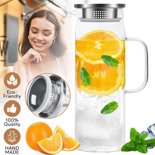 Glas wasserkaraffe - 1,5l,