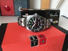 Tissot PRS 516 „Schwebende Indizes“ Full Set + seltenes Stahlband + Lederband!