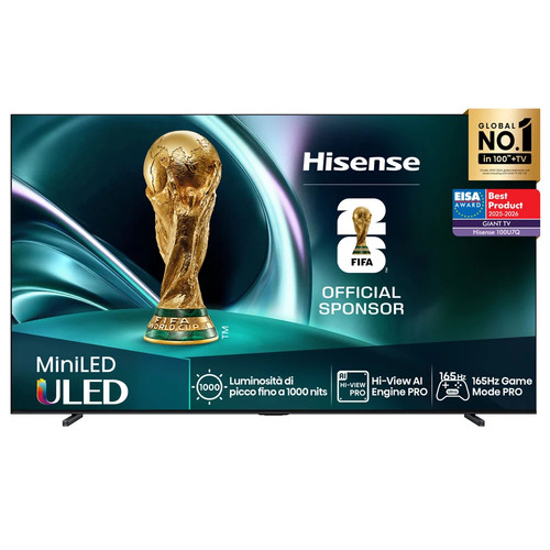 Hisense 100u7q mini - hisense, smart