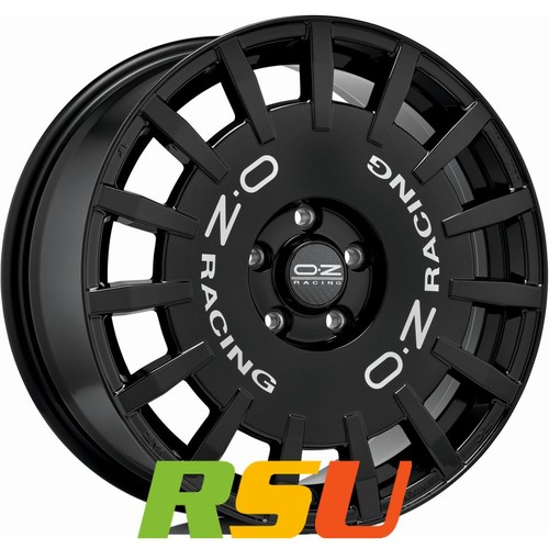 Rally racing gloss black - oz,
