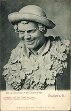 Ak Frankfurt am Main, Lachhannes in der Taunusanlage, Wein - 3889988