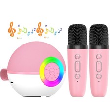 Karaoke-Set mit 2 Mikrofonen