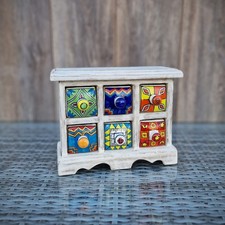 Budawi® Mini Kommode Holz und