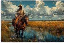 Argentinian Gaucho Riding A