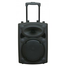Ibiza Sound tragbares batteriebetriebenes Bluetooth PA-System 500 W kabelloses Funkmikrofon