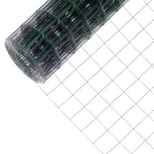 Gartenzaun Wildzaun Maschendrahtzaun Grün 120cm 25m 7,5x10cm 2,10mm Gitterzaun