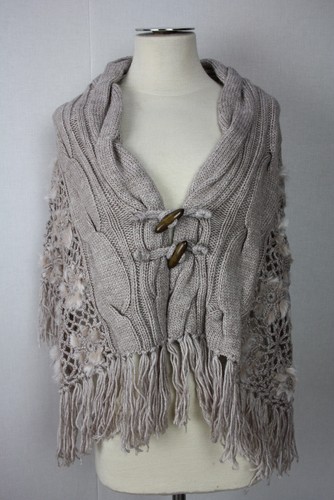 Luxus damen stola poncho - luxus,