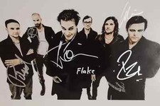 Rammstein autogramm großfoto - autogramm,