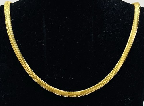 Modeschmuck kette vergoldet - modeschmuck, kette,