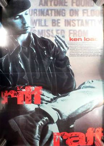 Riff raff filmplakat - raff,