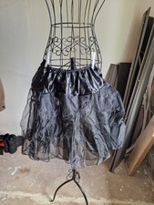 Petticoat schwarz rockabilly - schwarz,
