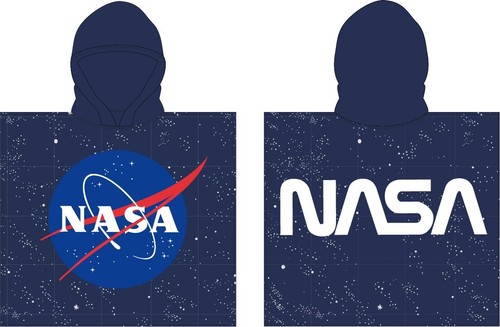 Nasa badeponcho mit kapuze - nasa,