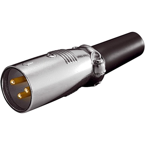 Xlr stecker polig ohne - 3-polig,