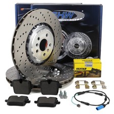 SHW Bremsscheiben + TEXTAR