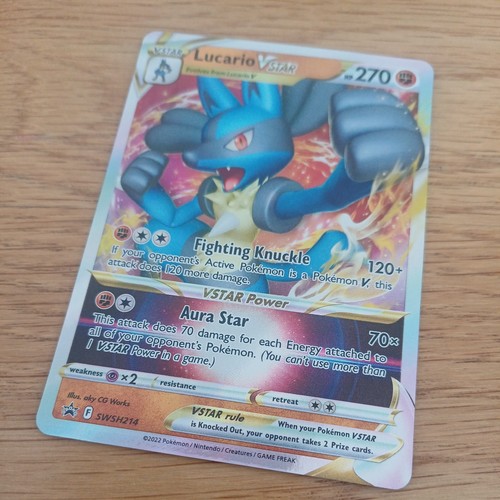 Lucario vstar 214 - vstar, full