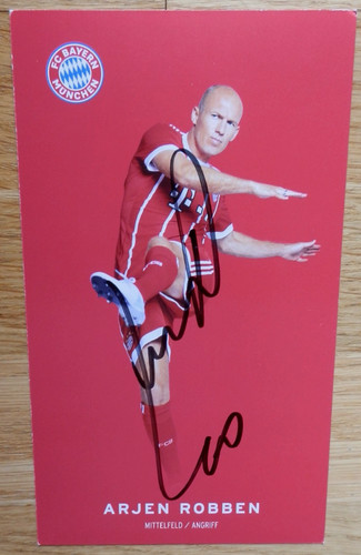Autogrammkarte bayern - fc,