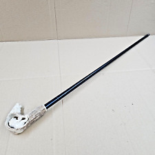 Edler Spazierstock Gehstock Flanierstock  Hirschhorn Griff  Bären  Wanderstock