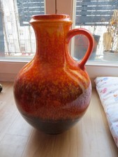 70er FAT LAVA Vase Scheurich West Germany  Keramik 020 12 35 Bodenvase Vintage