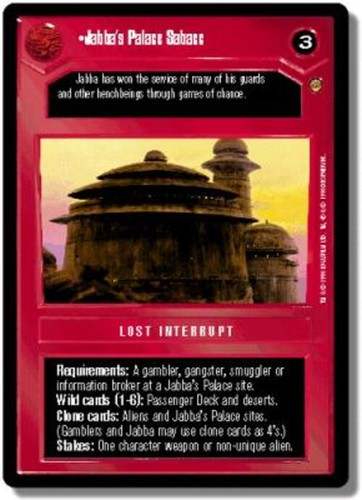 Jabba palace sabacc - (d), star