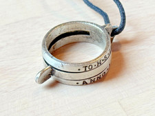 Bauernring / Sonnenring, Keltische Sonnenuhr, Halskette