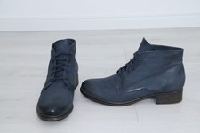 ° TAMARIS ° Echt Leder STIEFELETTEN Gr. 40 dunkel blau Schürr halb Stiefel Boots