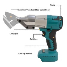 Akku Blechschere Akkuschere 18V Elektrisch Schere Metall-Schere mit Akku