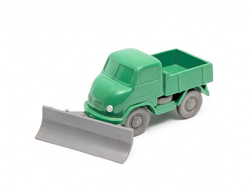 Wiking unimog mit schneepflug - unimog,