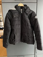 Anorak Schwarz Gr. 36/38 von Hollister