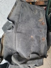 Bmw E30 Touring Innenraumteppich Boden Stück Hinten Anthrazit Grau Velour