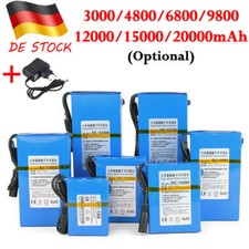 DC 12V 3000mAh ~ 20000mAh